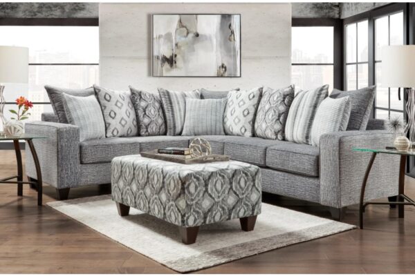 grey 2 piece sectional