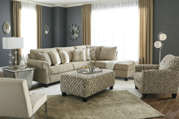 beige sectional
